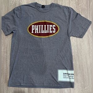 Phillies cigar shirt collectors vintage shirt the original roll model RARE! Sz L